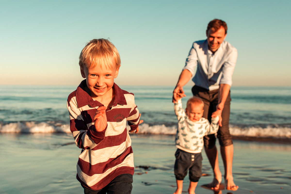 Fotografía de familia en Alicante